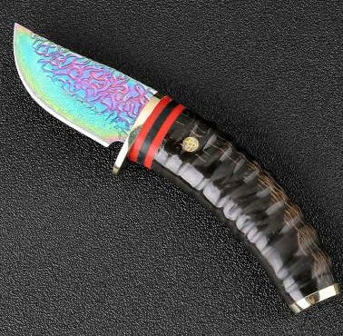 The Essential VG10 Damascus Steel Outdoor Hunting Camping Knife