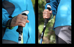 Explore the Outdoors with the Telescopic Carbon Fiber Trekking Pole