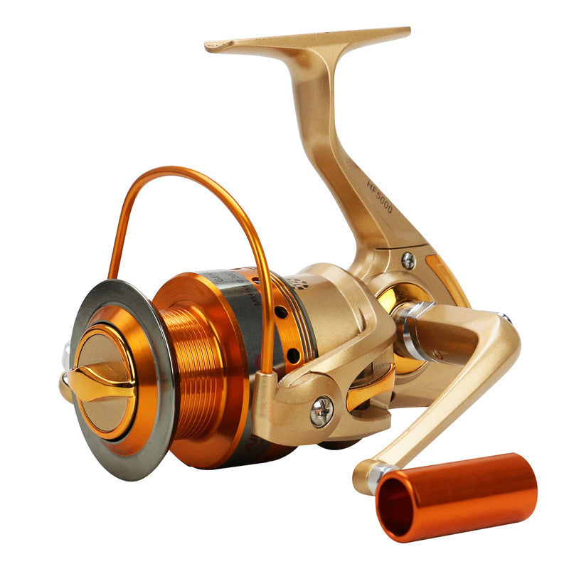 Experience Unmatched Fishing Adventures with the Metal Handle Spinning Fishing Reel