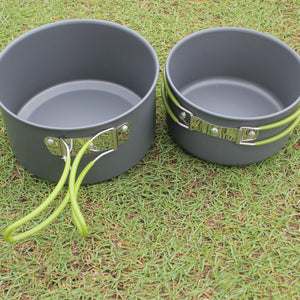 Elevate Your Outdoor Cooking Experience with Our Portable Nonstick Camping Cookware Set