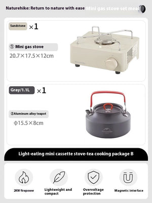 Experience the Great Outdoors with Our Portable Mini Camping Gas Stove!