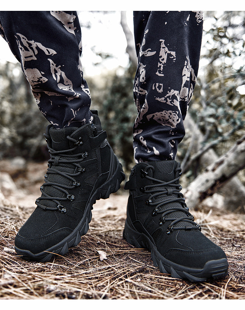 Unlock Your Adventure with Men Combat Training Hiking Boots