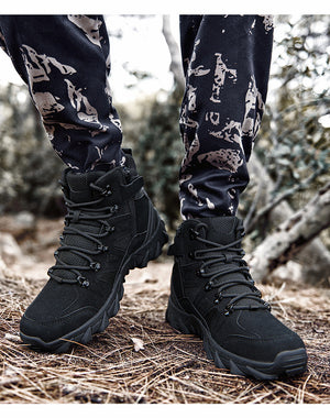 Unlock Your Adventure with Men Combat Training Hiking Boots