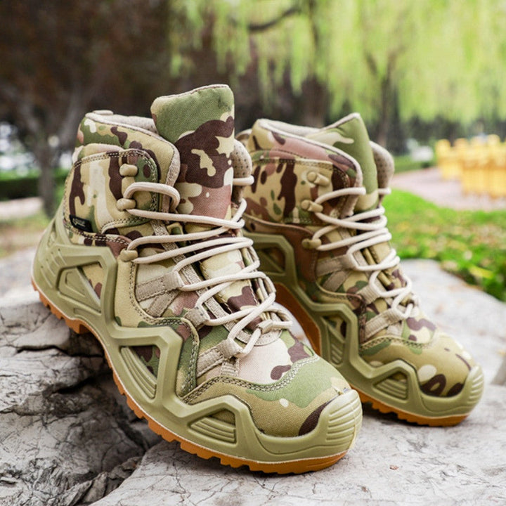 Mid-Top High-Top Tactical Training Combat Boots: The Ultimate Footwear for Adventurers
